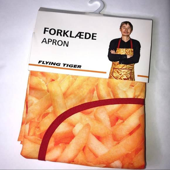 FRENCH FRY KITCHEN APRON - Picture 1 of 3